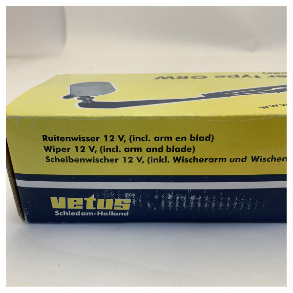Vetus ORW12SET Scheibenwischer-Kit 12V Grau einschließlich Montagesatz 
