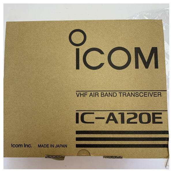 Icom IC-A120E VHF luftbånds transceiver - maritim luftradio 