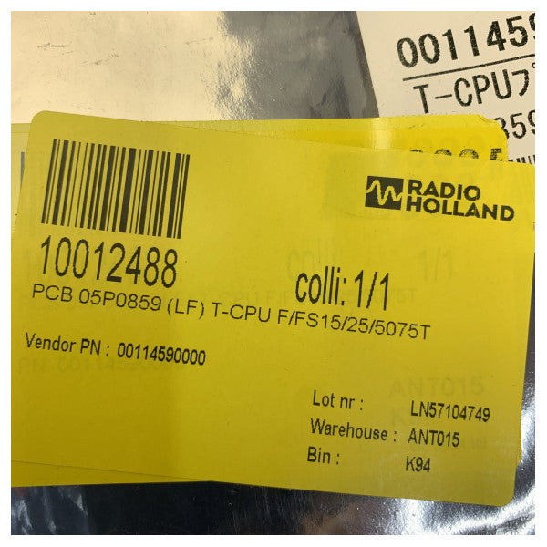 Furuno 05P0859 PCB for FS-1575 / FS-2575 / FS-5075 maritime radioer - 00114590000 
