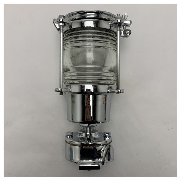 بوق الإشارات البحرية النحاسي النحاسي M-300 من كاهلنبرغ - بوق إشارات بحري متين من الفولاذ الكروم للقوارب والسفن