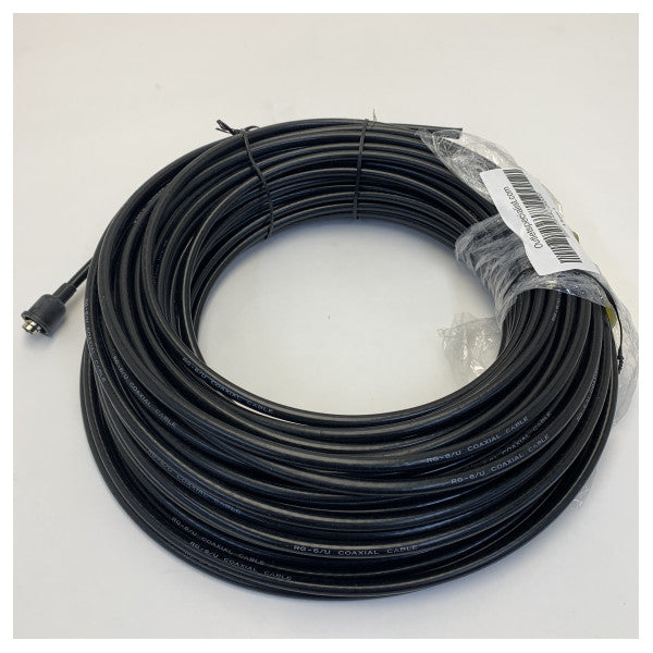 Naval 202002 RG6 Coax Cable bil-Kit F-Connector 50M 