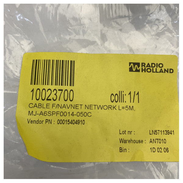 Cavo di rete Furuno 00015404910 Navnet 5M - 19S1015-2 