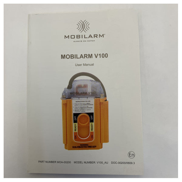 Mobilarm Crewsafe V100 VHF DSC MOB Locator Beacon 