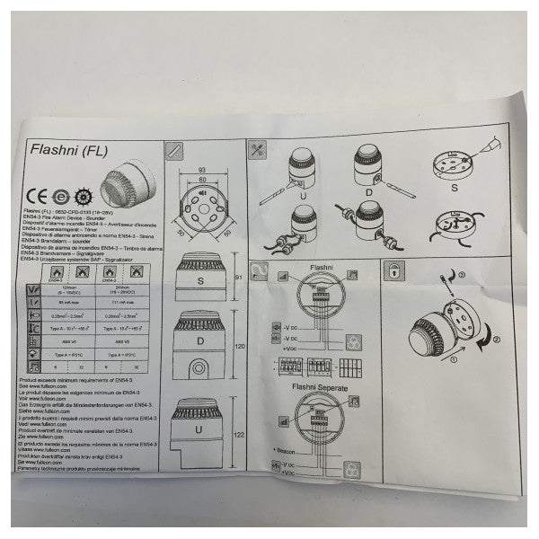 Seab Marine DMA-107 Marine ROT Alarmblitz 