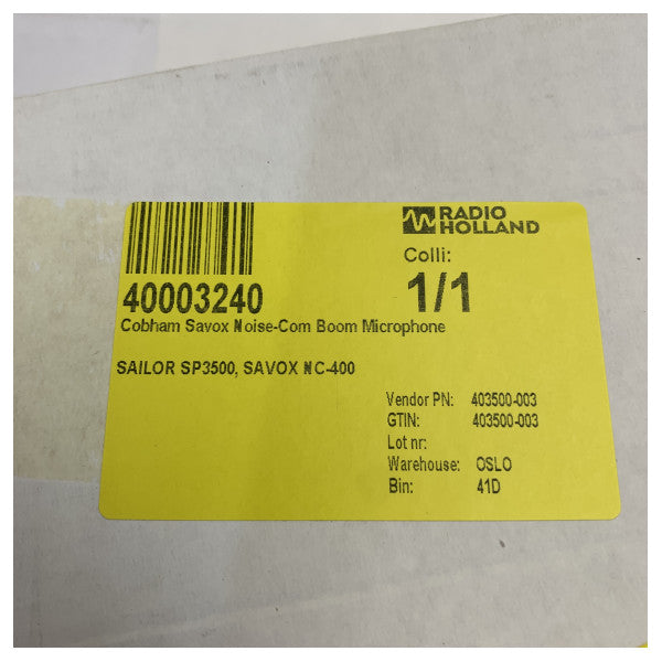 Savox K51020 Palomieskypärämikrofoni Moduuli 