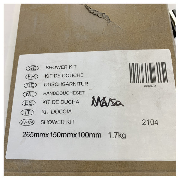 Μιλάνου Μιράζ Θερμοστατική Ντουζιέρα Χρώμιο - 066479 