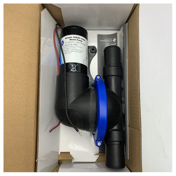 Jabsco 50890-1000 sort vandpumpe 38 mm 12V