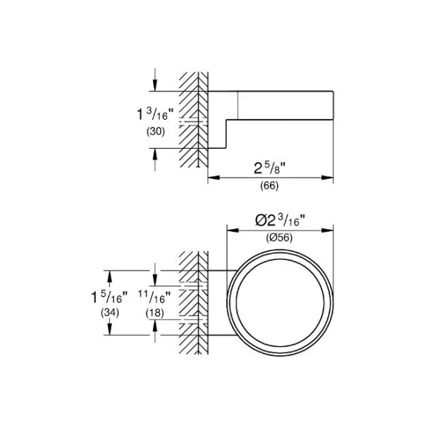 Grohe Selection Hartgrafit Becherhalter 41027A00 