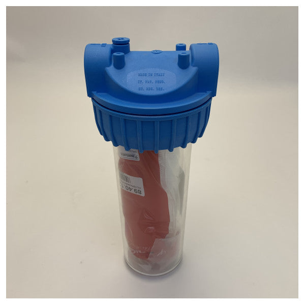 Capa de filtro de água de 10 polegadas com inserções de latão - 89-40-105 