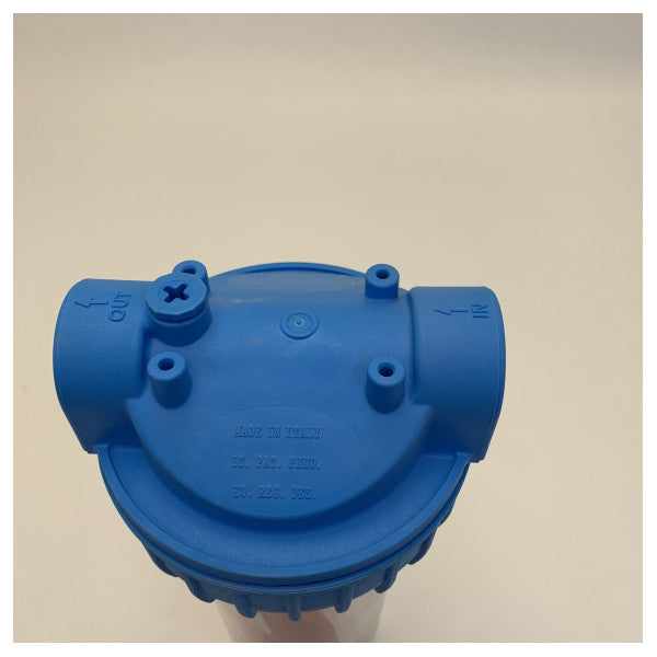 Capa de filtro de água de 10 polegadas com inserções de latão - 89-40-105 