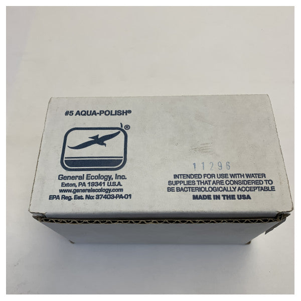 Cartucho de Filtro de Água Aqua-Polish de 5 Polegadas de Ecologia Geral 