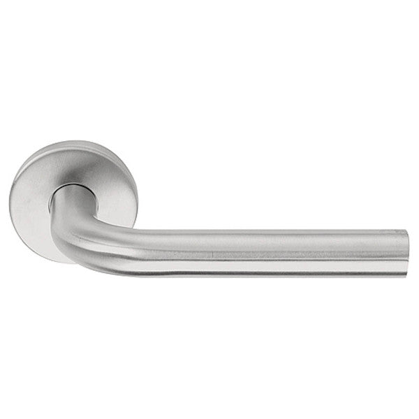 Formani BASICS LB3-19-1 Door Handle Stainless Steel with Rozet