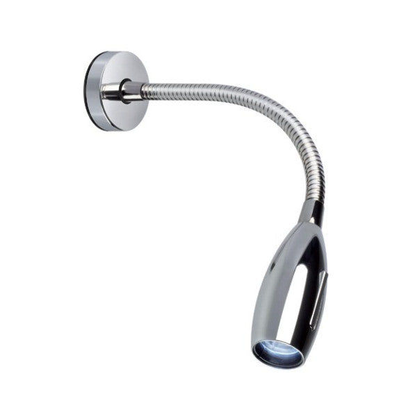 Швидкий Maya 30 Дневне LED Читання Світло 12/24V 27 см Хром 