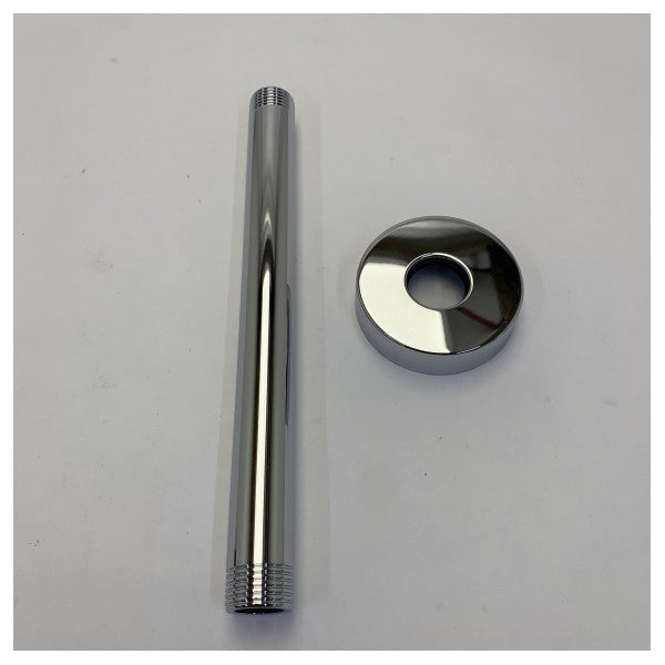 Saniclear Dusj Hør Arm Messing Krom L20 cm - SKA00031 