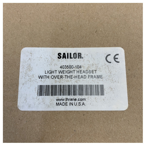 Sailor Storm Yastıklı Kulaklık SP3500 non ATEX 403500-104 için 