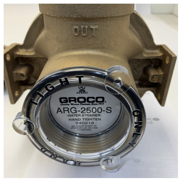 Volvo Penta 2.5 Inch Seawater Strainer | Filter Kit - 23224983 