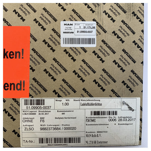 MAN 51.09905-0037 Motordichtungssatz