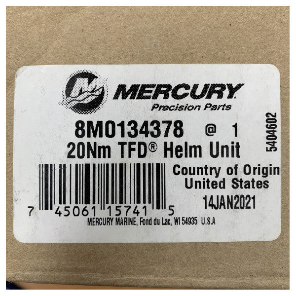 Mercury Mercruiser Styretøjshåndtag Aktuator Enhed 8M0134378 