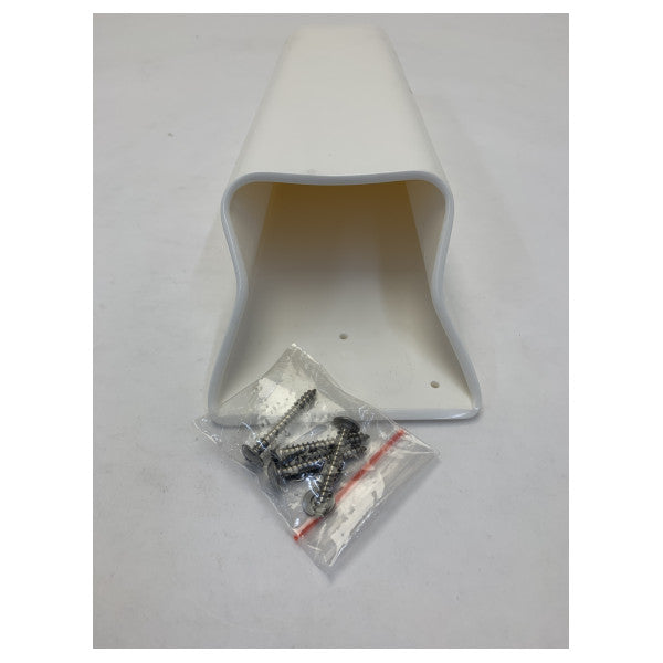 Seaworld Support pour manivelle de treuil en PVC blanc, vis incluses - 17420 