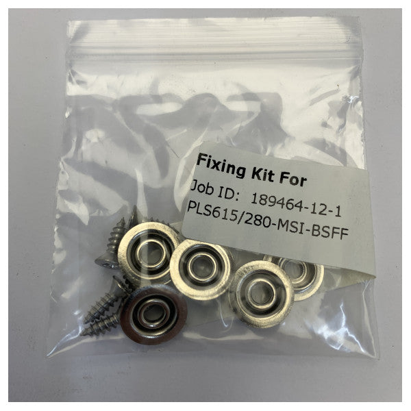 Dometic PLS615/280-MSI-BSFF プリーツシェードサンカバー - 615 x 280 mm 