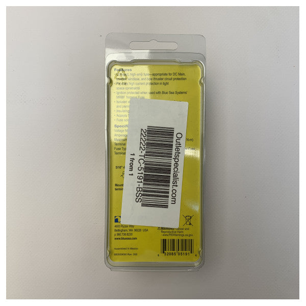 Blue Sea MRBF 30 - 300 Amp Terminal Fuse Block