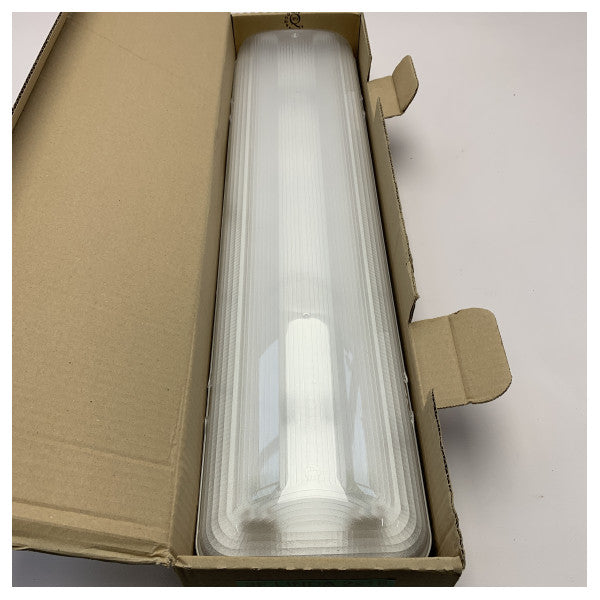 De Filippi 3F Linda 2x18W Wasserdichte Marineleuchte - Langlebige Polycarbonat IP65 Beleuchtung für Boote & Yachten
