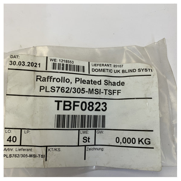 Dometic PLS7626-305-MSI-TSFF マリンウィンドウブラインド 762 x 305 mm 