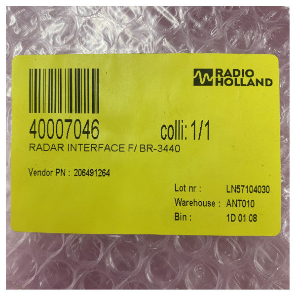 Tokyo Keiki Radar Interface for BR-3440 Radar - 206491264 