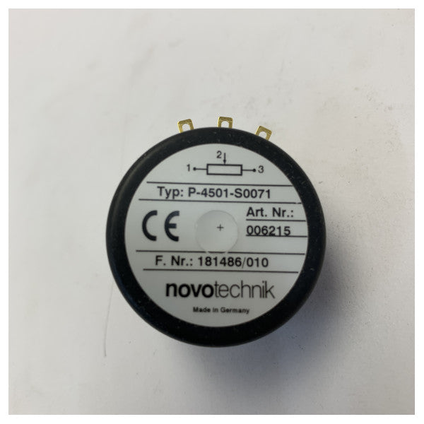 Novotechnik 1505906 Componente elettronico marino, potenziometro rotativo di precisione 