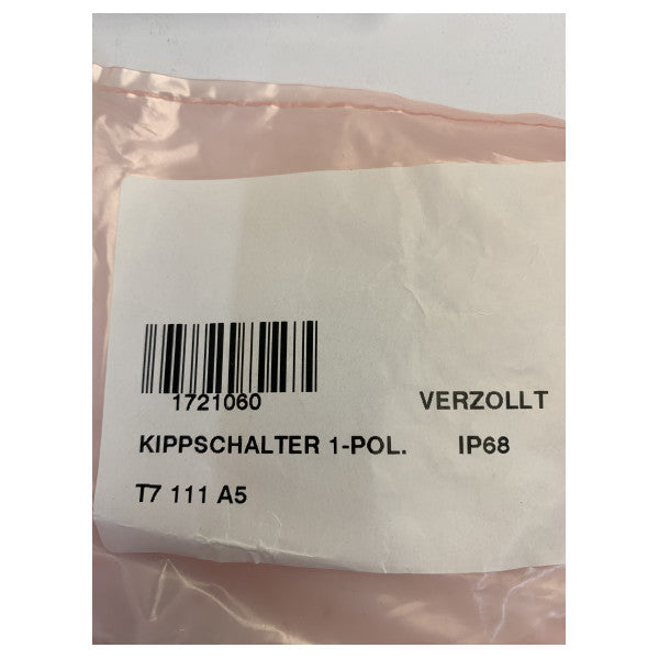 OTTO 1721060 Interruttore a levetta marino IP68 impermeabile MS25081 Mil-Spec elettrico 