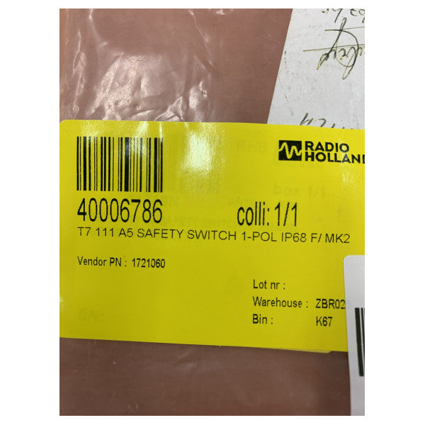 OTTO 1721060 Interruttore a levetta marino IP68 impermeabile MS25081 Mil-Spec elettrico 