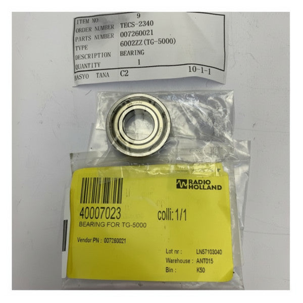 Tokyo Keiki Bearing for TG-5000 Gyrocompass 007260021