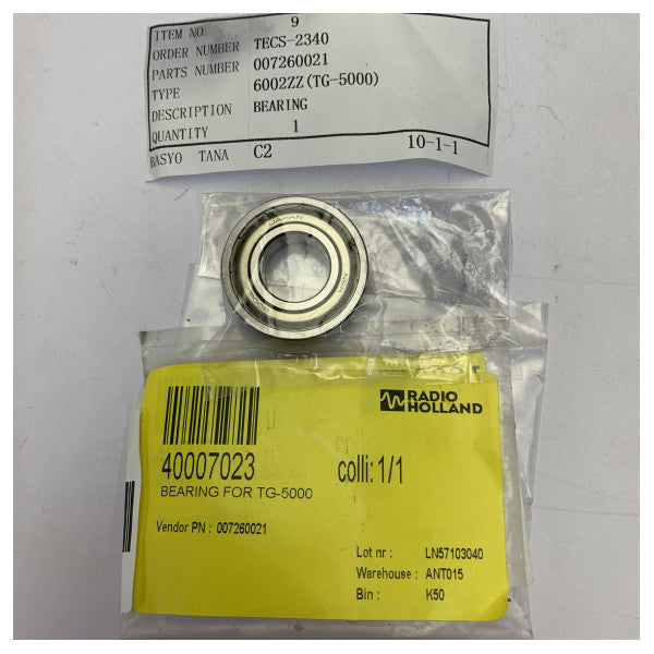 Tokyo Keiki Bearing for TG-5000 Gyrocompass 007260021