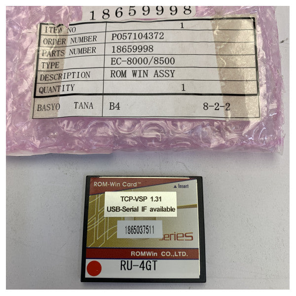 EC-8000/8500用のDanelec ROM WINアセンブリ 