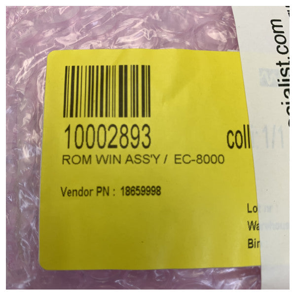 EC-8000/8500用のDanelec ROM WINアセンブリ 