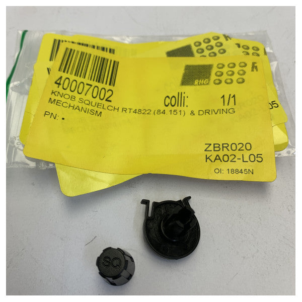 Sailor RT4822 VHF Squelch-knapp svart 