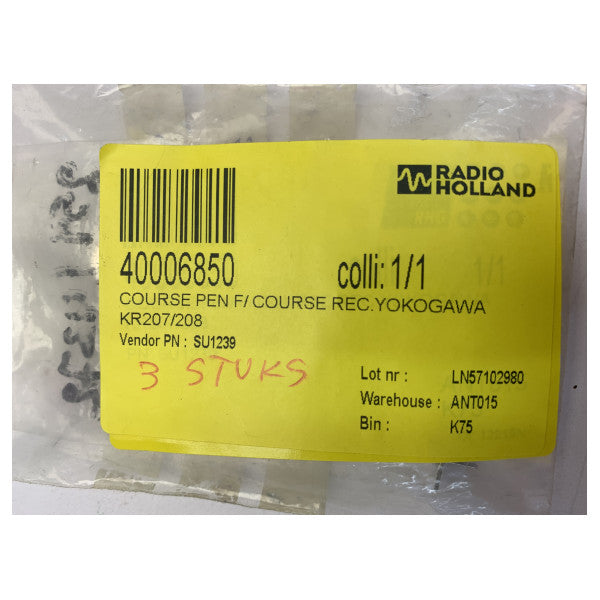 Yokogawa SU1239 Kursuspen til kursusoptager - 3 stykker 