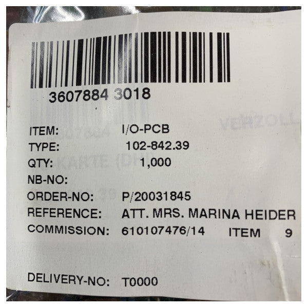 Raytheon Anschutz I/O PCB für Nautipilot - 102-842.39 