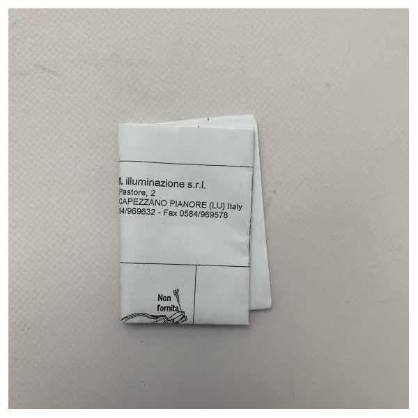 BCM 2084/0080 CR Aruba Courtesy Lights Rustfrit Stål 