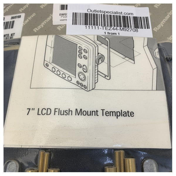 مجموعة تثبيت مدمجة لعرض Raymarine M92708 Pathfinder - SL70 RL70 RL80 RL70C RL80C 