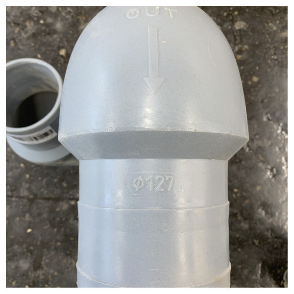 Vetus LT127 Gooseneck Exhaust System D127 mm 