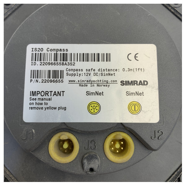 ИЗПОЛЗВАН Simrad 22096655 IS20 Компас Дисплей 