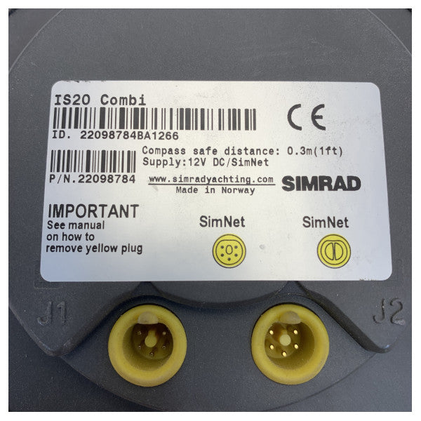 USED Simrad 22098784 IS20 コンビディスプレイ 