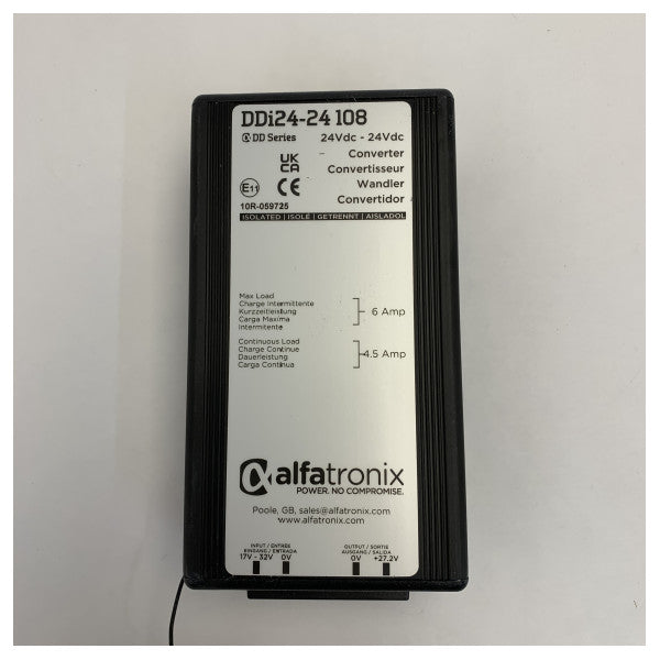 Alfatronix DDI 24-24 108W 4.5A DC-DC перетворювач - 24В до 24В 