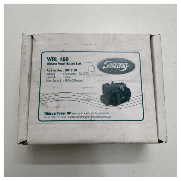 Whisper Power WBL 160 160 AMP battery separation relay - 60110160