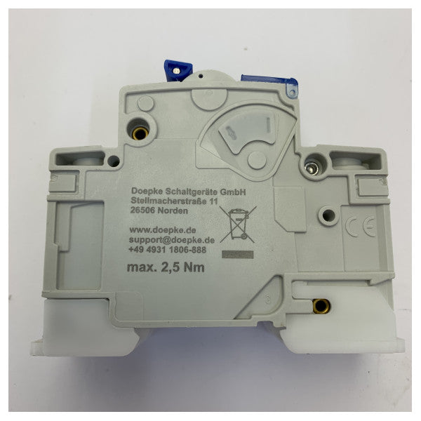 6x Doepke DLS6i K32-2 Морський автоматичний вимикач 2-полюсний 32A 