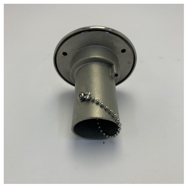 Vetus FCAPDF38G Deck Filler Chrome Brass Diesel Cap - D38 mm 