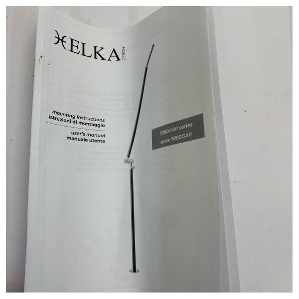 Chuveiro de Deck Exterior Removível em Aço Inoxidável Elka 7080GA 