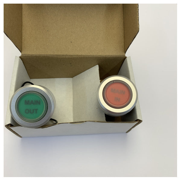 Pacote de Controle Furlex Principal Selden Electric RC-12V com Interruptores - 532-505-21 