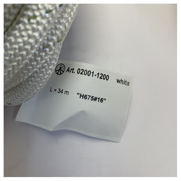 Liros Hanse 675 Dyneema Αγωνιστικό Σχοινί 12Μ 2x 34Μ - 00099-2224-228 